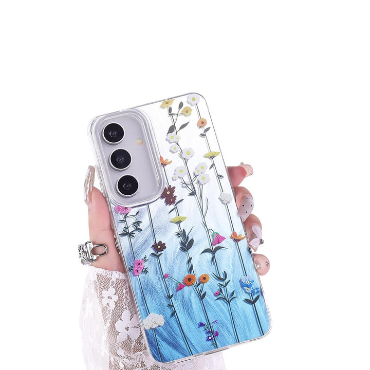 FeatherYarn Floral S24 Case for Samsung Galaxy - DOKUTRONIX