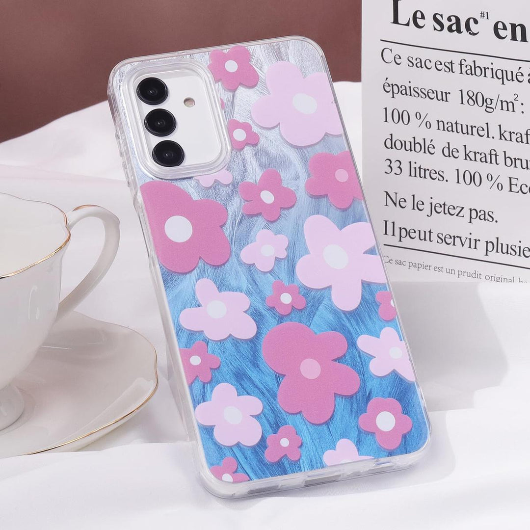 FeatherYarn Floral S24 Case for Samsung Galaxy - DOKUTRONIX