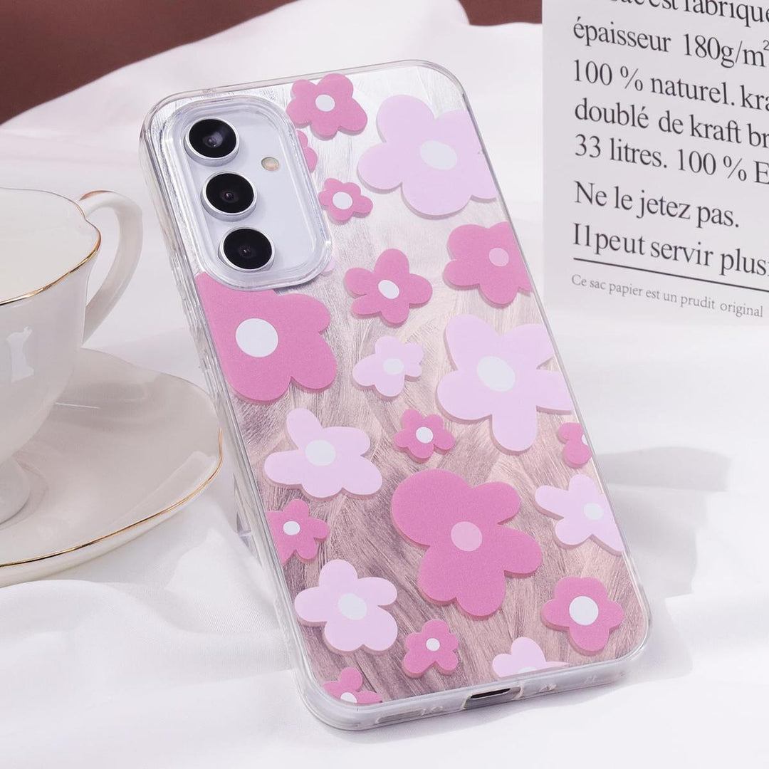 FeatherYarn Floral S24 Case for Samsung Galaxy - DOKUTRONIX
