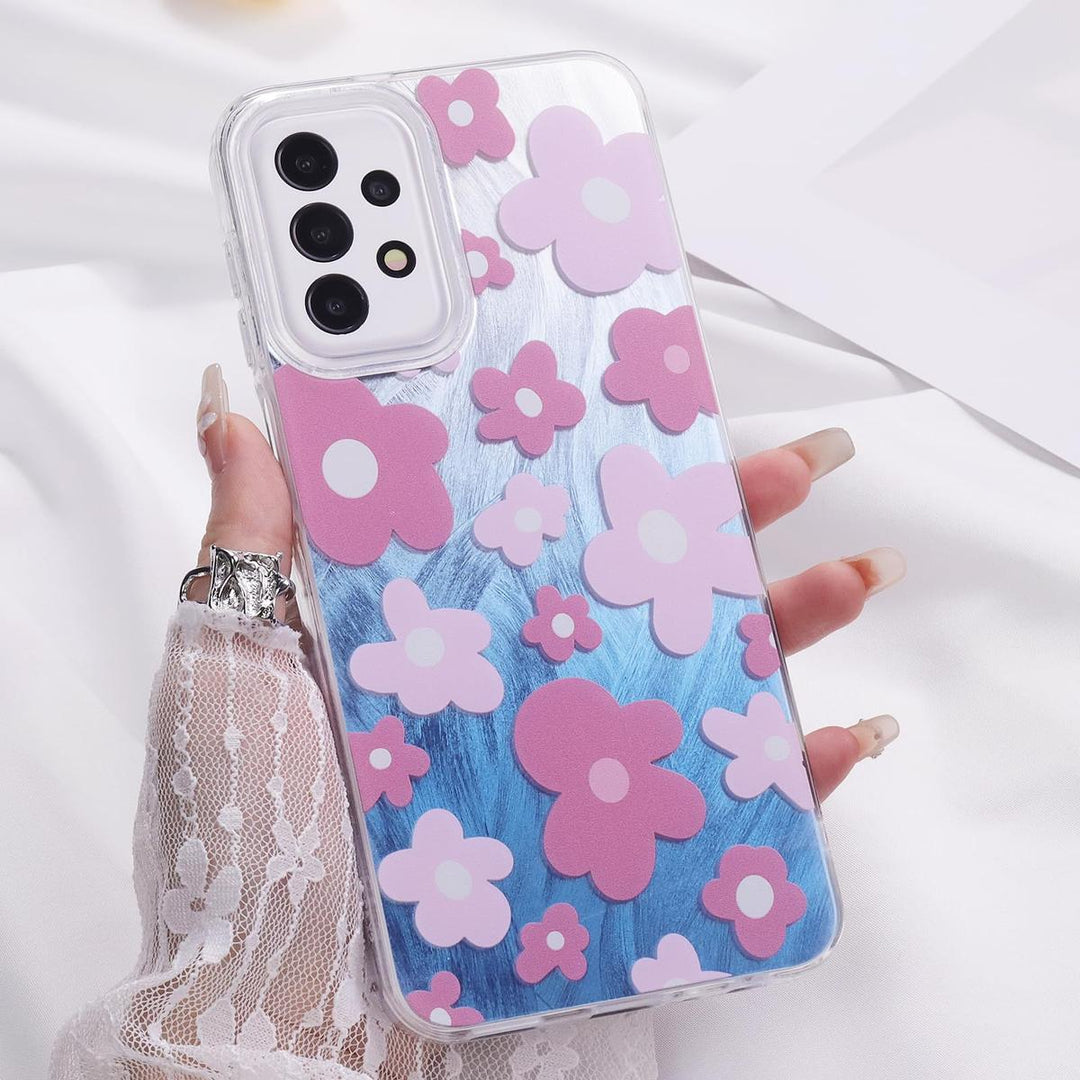 FeatherYarn Floral S24 Case for Samsung Galaxy - DOKUTRONIX