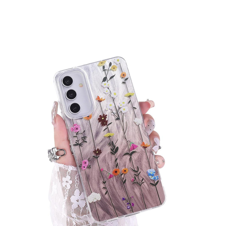 FeatherYarn Floral S24 Case for Samsung Galaxy - DOKUTRONIX
