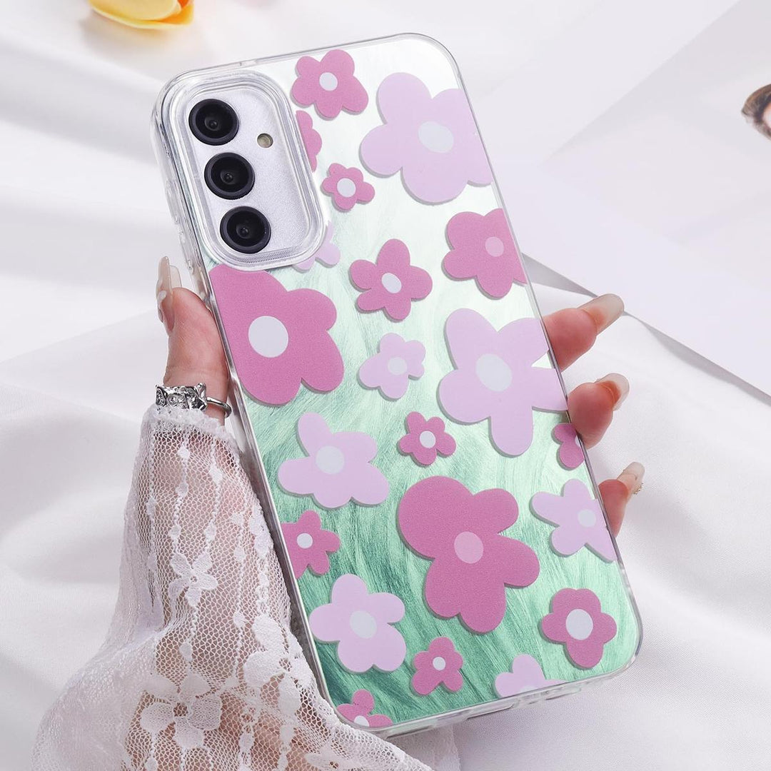 FeatherYarn Floral S24 Case for Samsung Galaxy - DOKUTRONIX