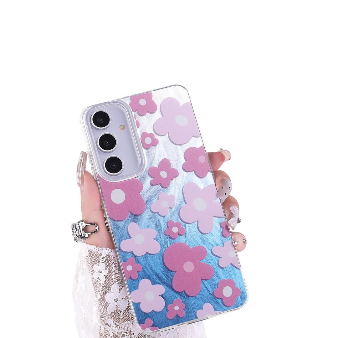 FeatherYarn Floral S24 Case for Samsung Galaxy - DOKUTRONIX