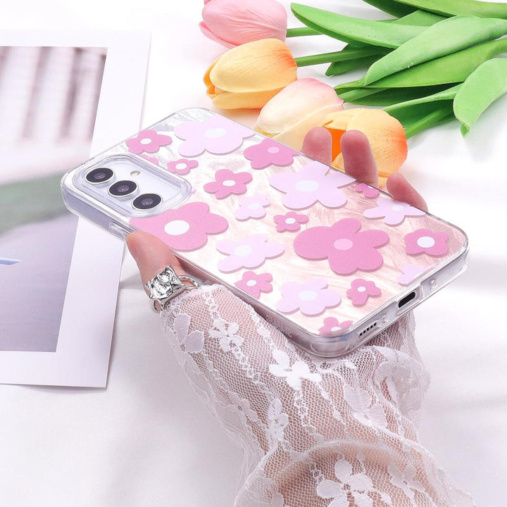 FeatherYarn Floral S24 Case for Samsung Galaxy - DOKUTRONIX