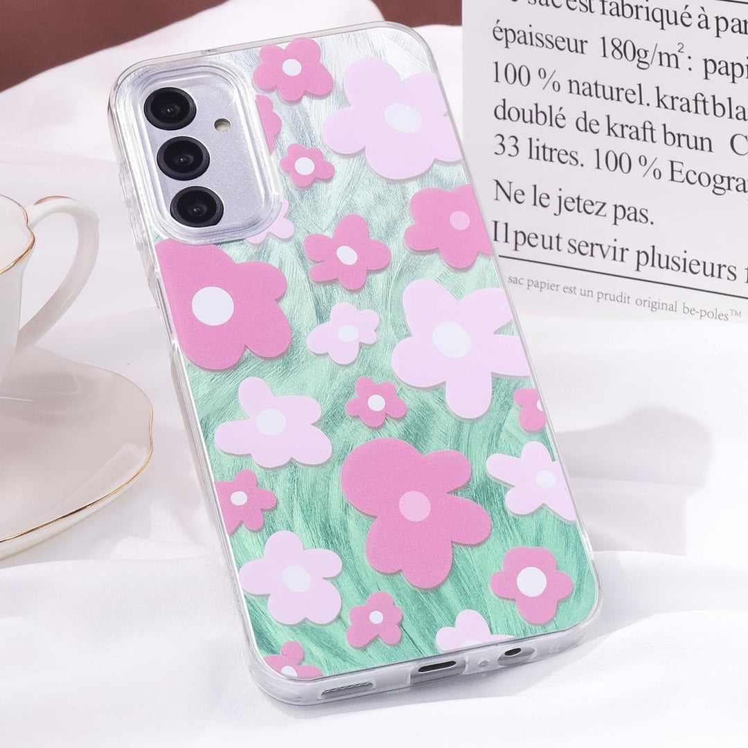 FeatherYarn Floral S24 Case for Samsung Galaxy - DOKUTRONIX