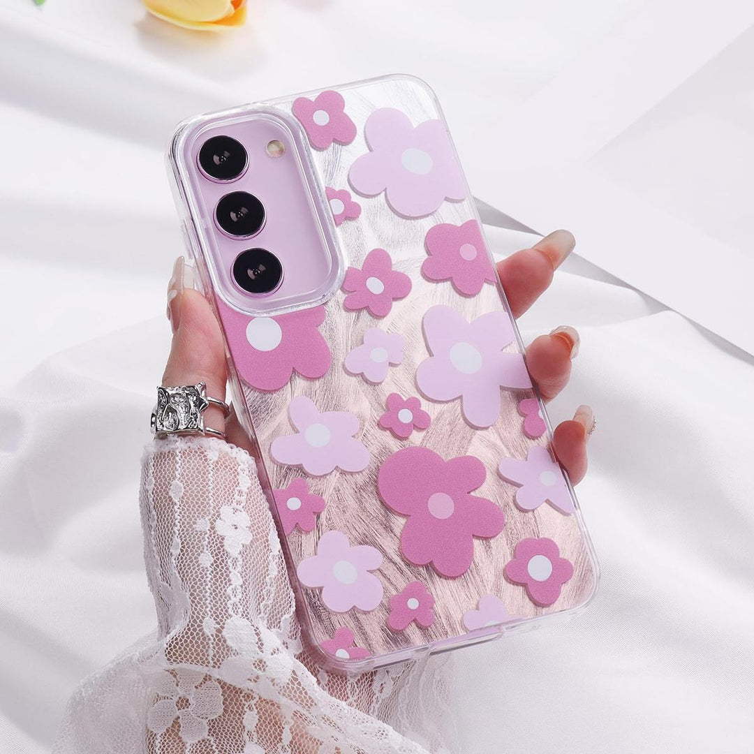 FeatherYarn Floral S24 Case for Samsung Galaxy - DOKUTRONIX