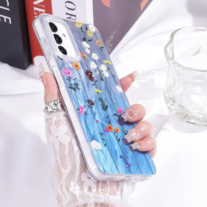 FeatherYarn Floral S24 Case for Samsung Galaxy - DOKUTRONIX
