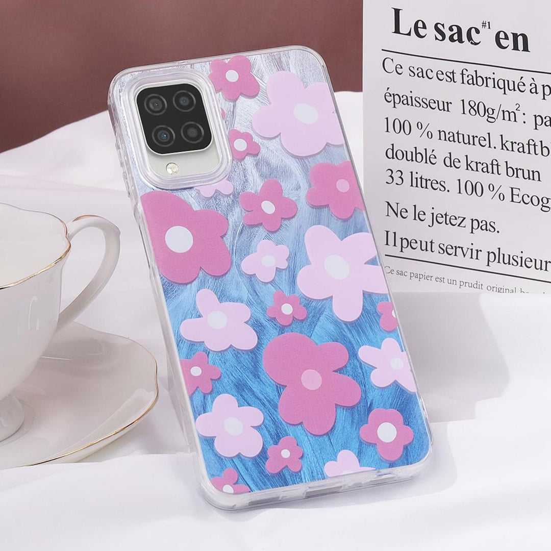 FeatherYarn Floral S24 Case for Samsung Galaxy - DOKUTRONIX