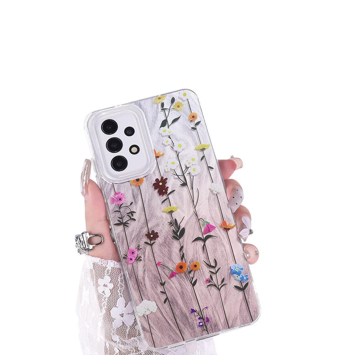 FeatherYarn Floral S24 Case for Samsung Galaxy - DOKUTRONIX