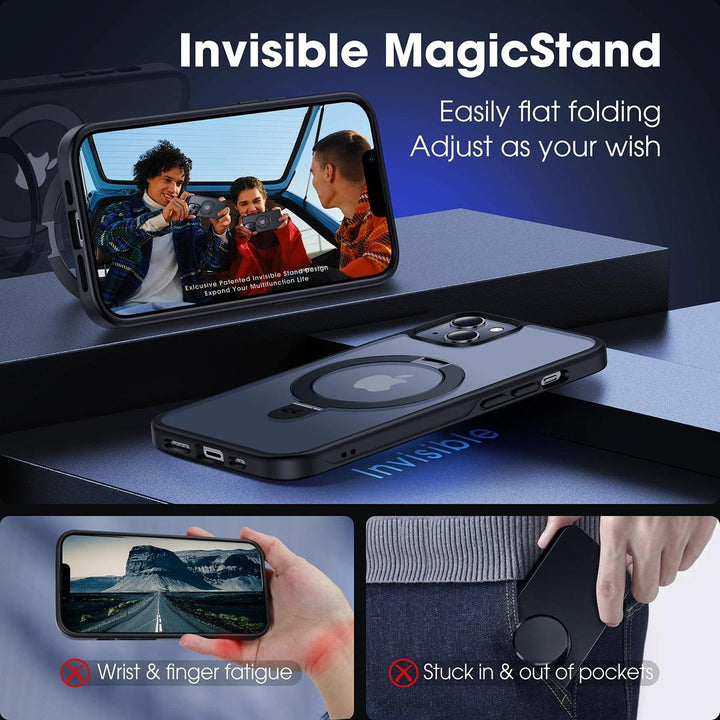 CASEKOO MagSafe Slim Stand Case for iPhone 13 Pro Max - DOKUTRONIX