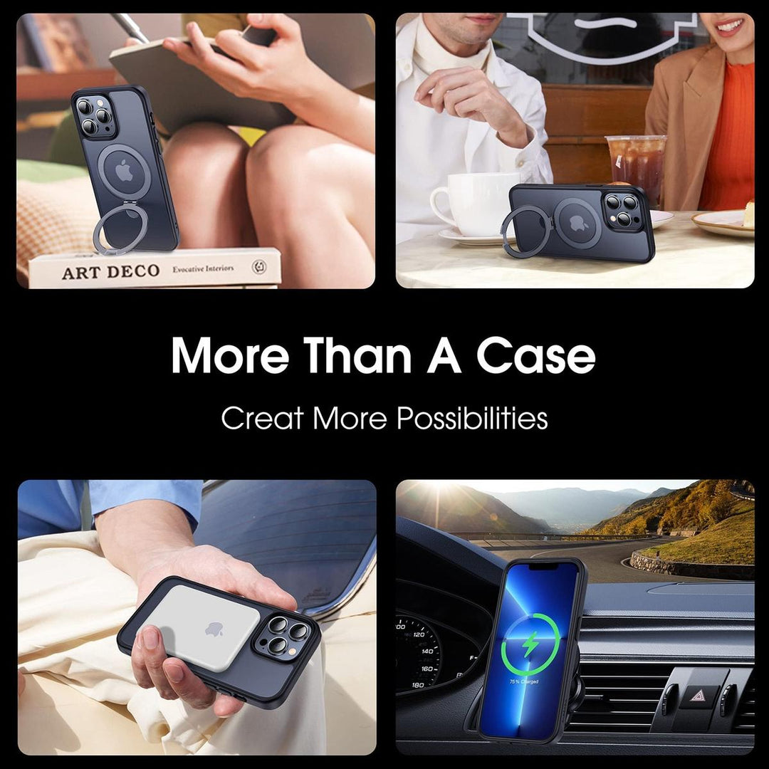 CASEKOO MagSafe Slim Stand Case for iPhone 13 Pro Max - DOKUTRONIX