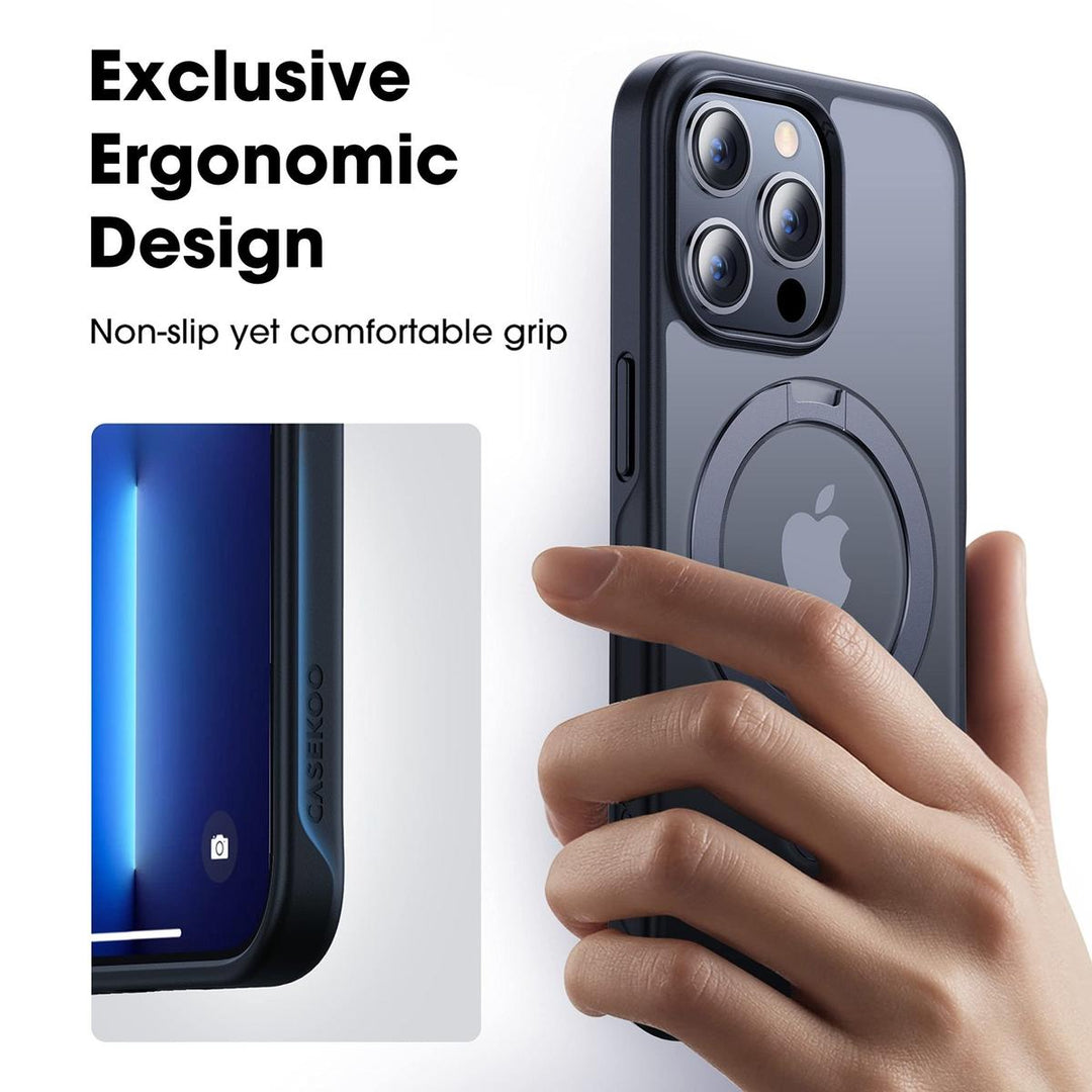 CASEKOO MagSafe Slim Stand Case for iPhone 13 Pro Max - DOKUTRONIX