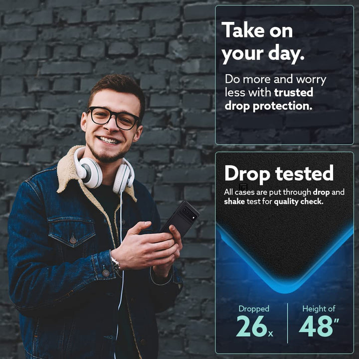 Vault Shield Case for Google Pixel 6 Pro - Matte Black - DOKUTRONIX