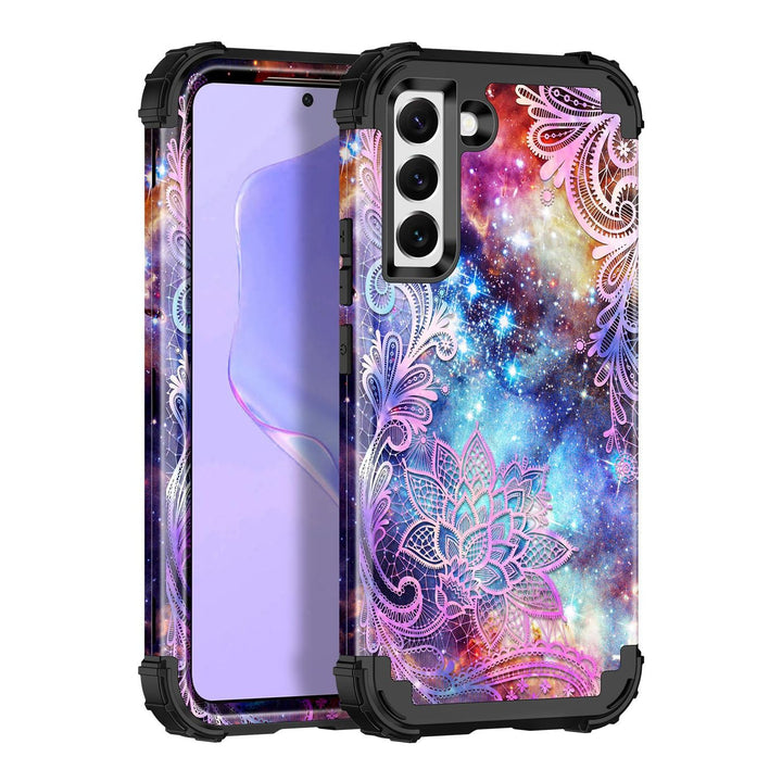 Galaxy S22 5G Floral Shockproof Case - DOKUTRONIX