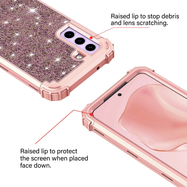 Galaxy S22 5G Floral Shockproof Case - DOKUTRONIX