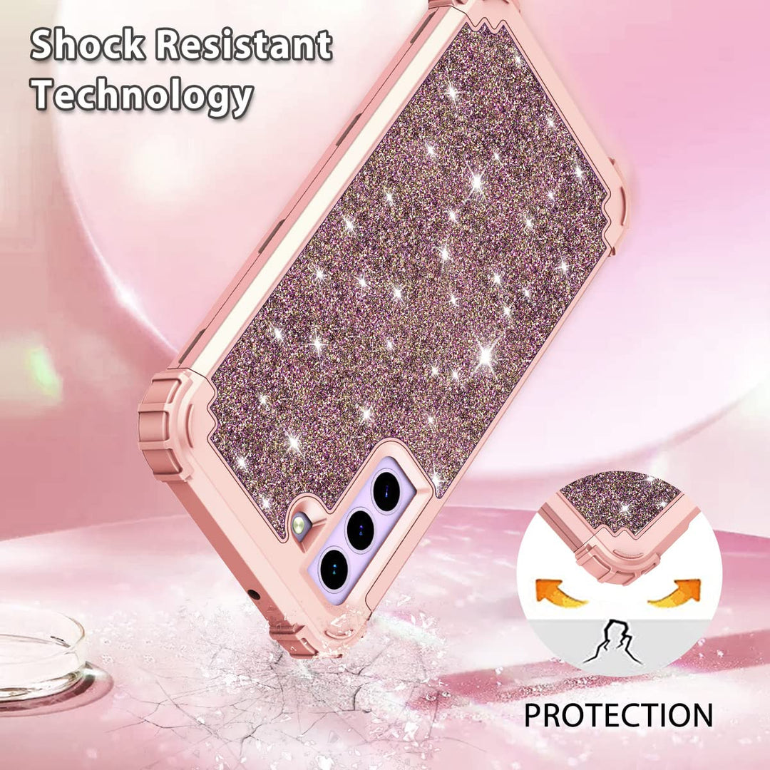 Galaxy S22 5G Floral Shockproof Case - DOKUTRONIX