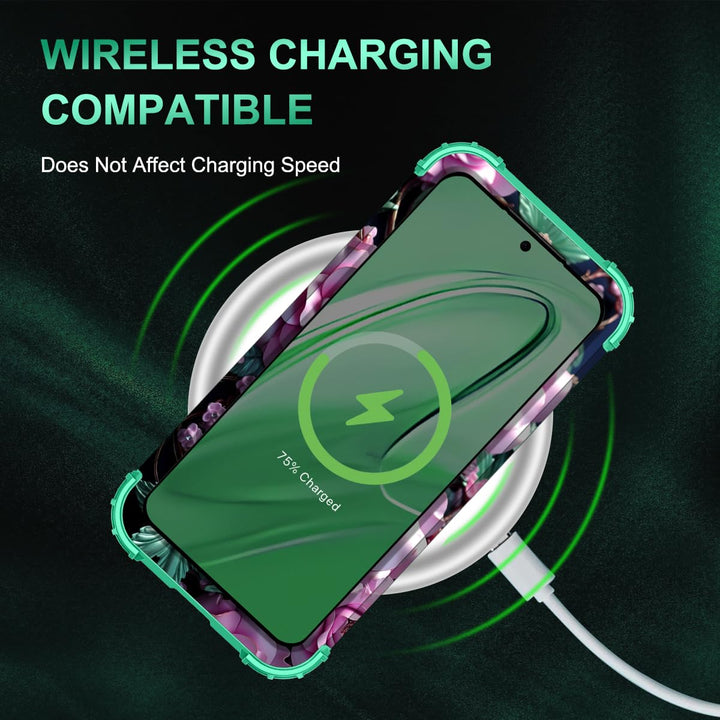 Galaxy S22 5G Floral Shockproof Case - DOKUTRONIX