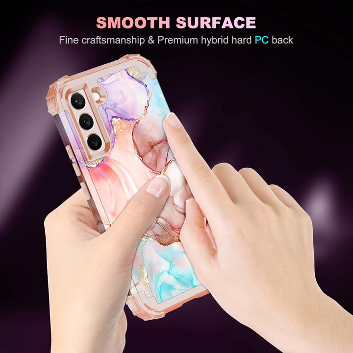 Galaxy S22 5G Floral Shockproof Case - DOKUTRONIX