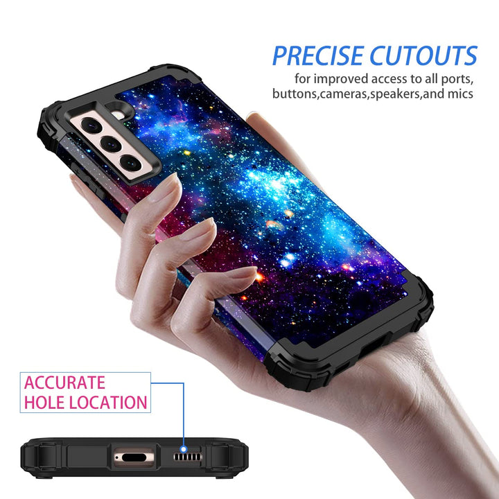 Galaxy S22 5G Floral Shockproof Case - DOKUTRONIX