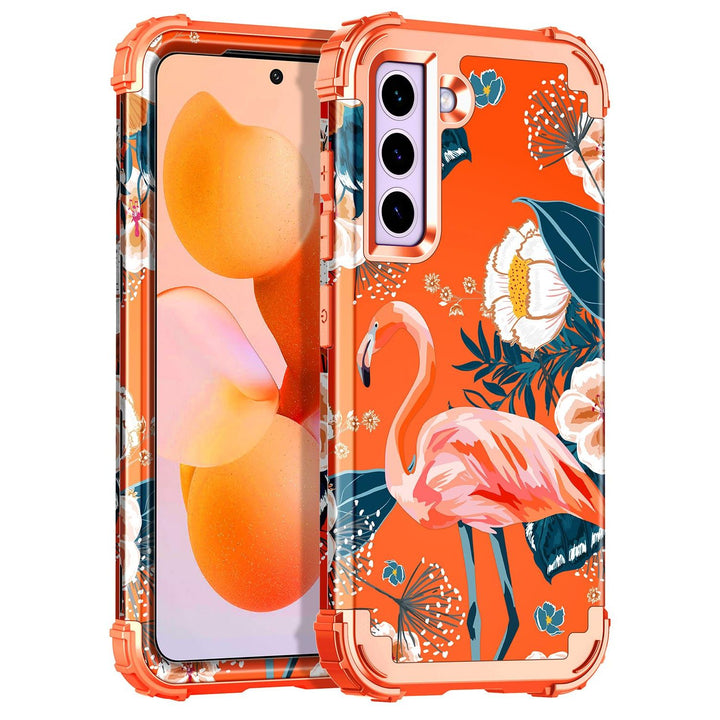 Galaxy S22 5G Floral Shockproof Case - DOKUTRONIX