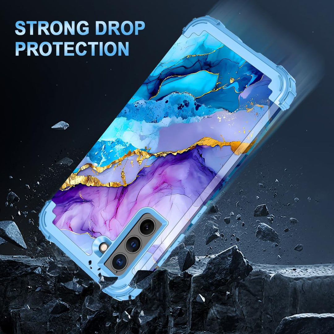 Galaxy S22 5G Floral Shockproof Case - DOKUTRONIX