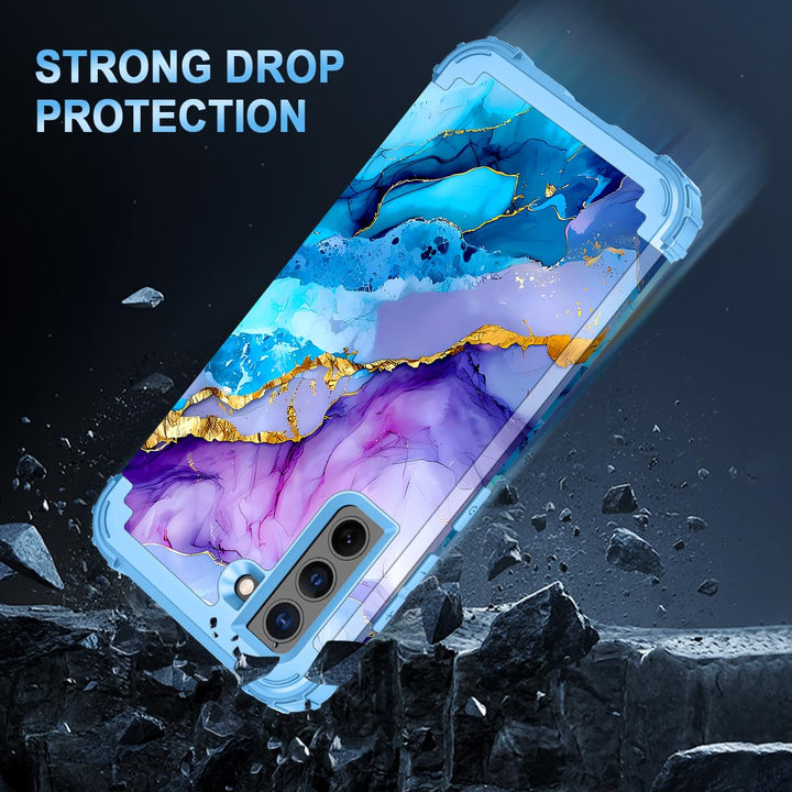 Galaxy S22 5G Floral Shockproof Case - DOKUTRONIX
