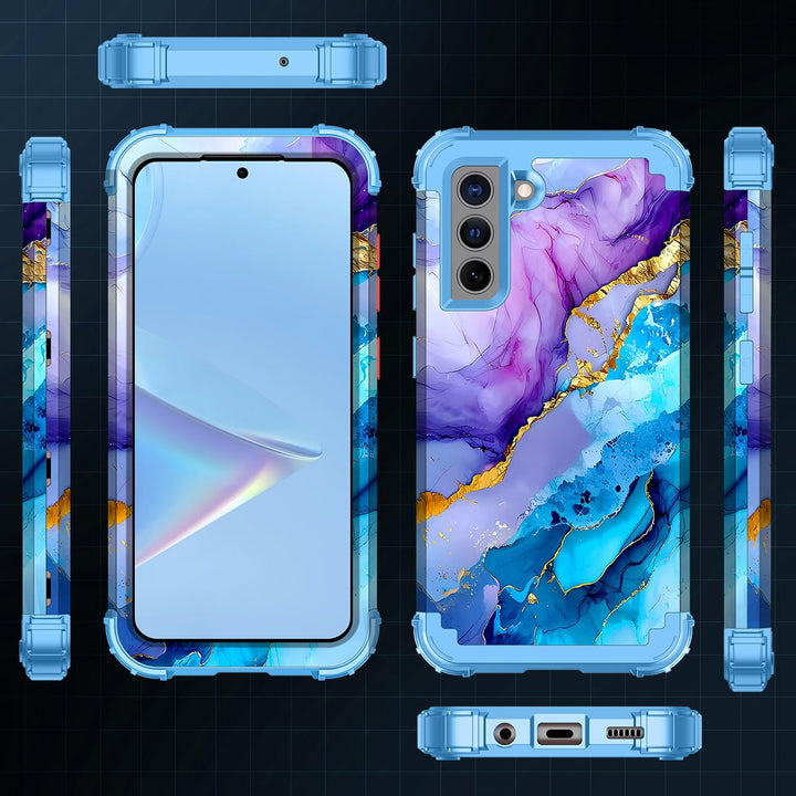 Galaxy S22 5G Floral Shockproof Case - DOKUTRONIX