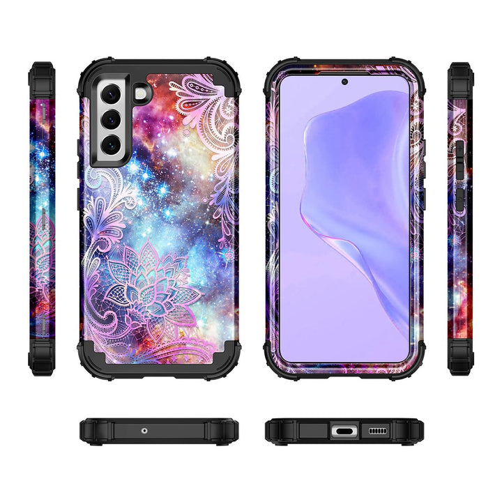 Galaxy S22 5G Floral Shockproof Case - DOKUTRONIX