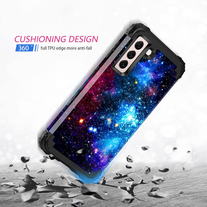 Galaxy S22 5G Floral Shockproof Case - DOKUTRONIX