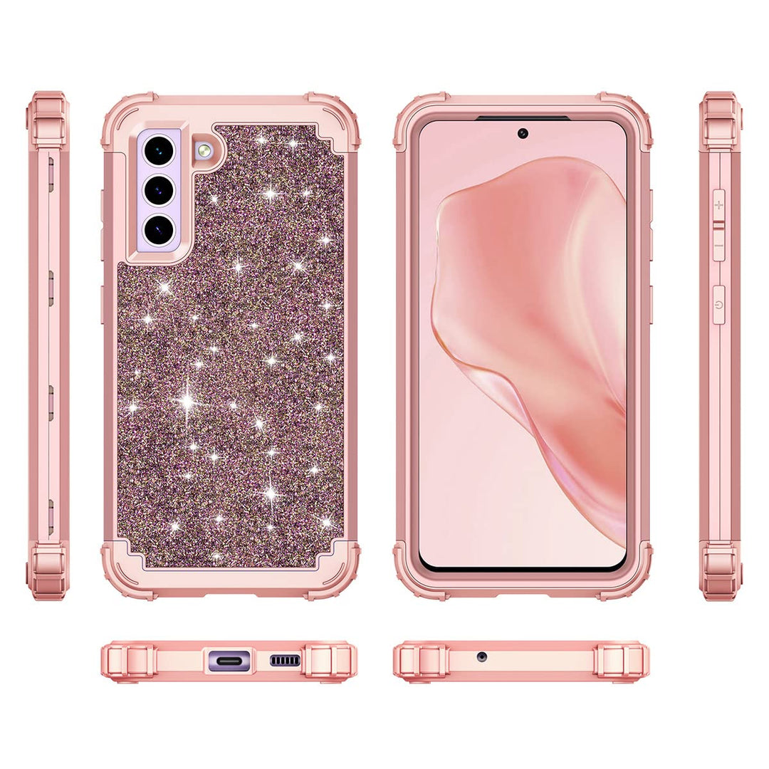 Galaxy S22 5G Floral Shockproof Case - DOKUTRONIX