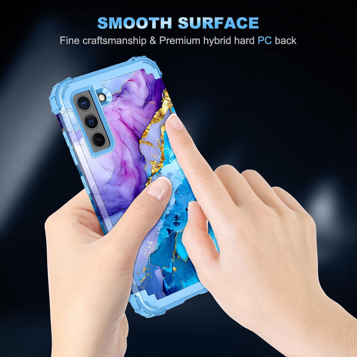 Galaxy S22 5G Floral Shockproof Case - DOKUTRONIX