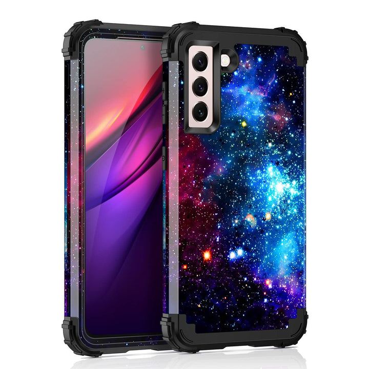 Galaxy S22 5G Floral Shockproof Case - DOKUTRONIX