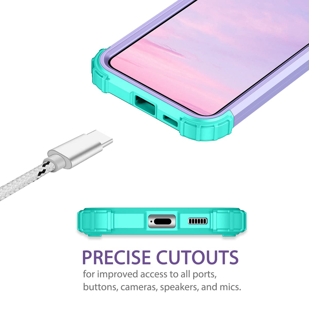 Galaxy S22 5G Floral Shockproof Case - DOKUTRONIX