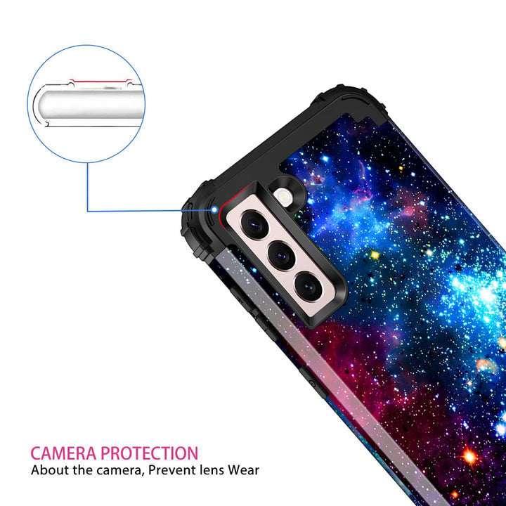 Galaxy S22 5G Floral Shockproof Case - DOKUTRONIX