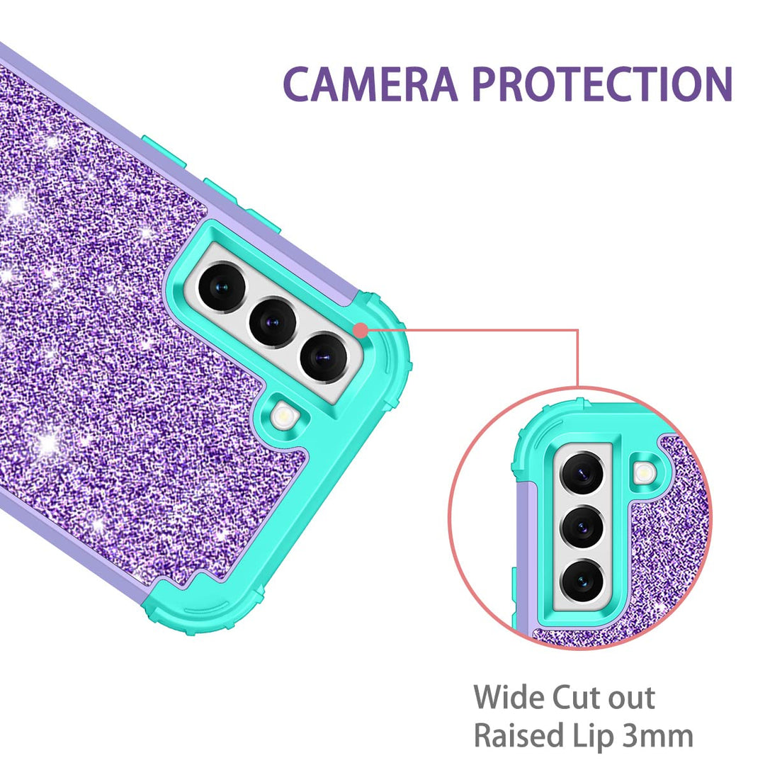 Galaxy S22 5G Floral Shockproof Case - DOKUTRONIX