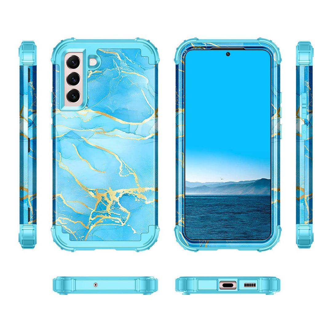 Galaxy S22 5G Floral Shockproof Case - DOKUTRONIX