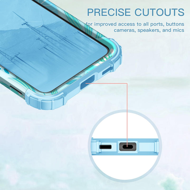 Galaxy S22 5G Floral Shockproof Case - DOKUTRONIX