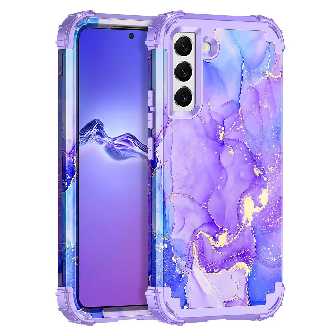Galaxy S22 5G Floral Shockproof Case - DOKUTRONIX