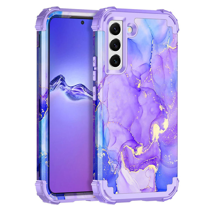 Galaxy S22 5G Floral Shockproof Case - DOKUTRONIX