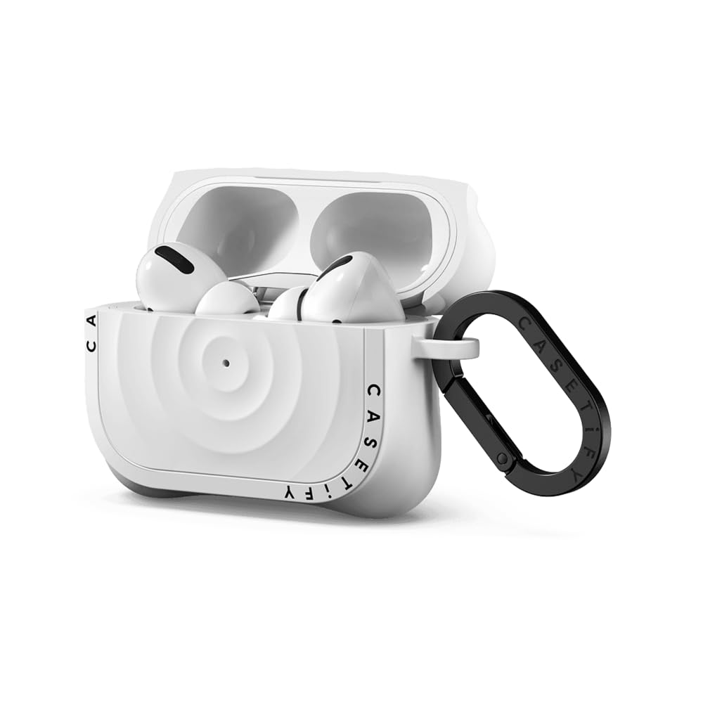 Ripple AirPods Pro Ring Case - White - DOKUTRONIX