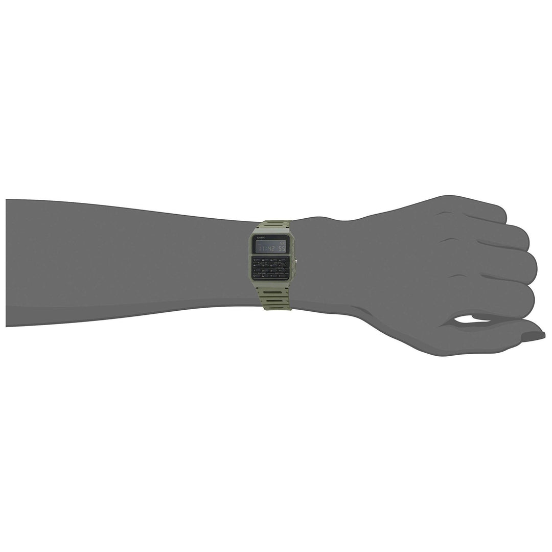 Casio Vintage Green Data Bank Watch - DOKUTRONIX