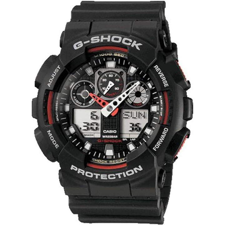 Casio G-Shock Crimson Armor Watch - DOKUTRONIX