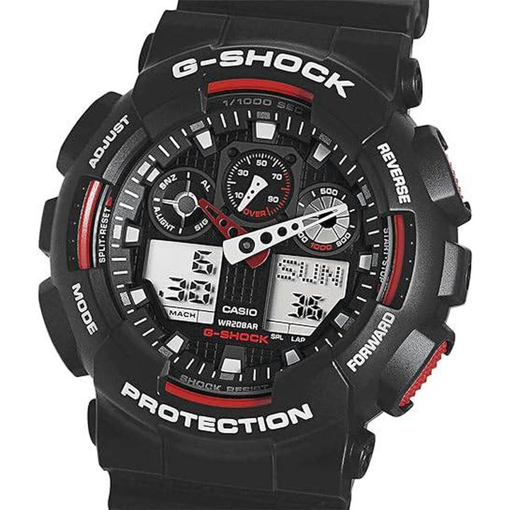 Casio G-Shock Crimson Armor Watch - DOKUTRONIX
