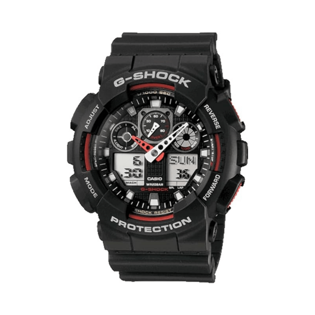 Casio G-Shock Crimson Armor Watch - DOKUTRONIX