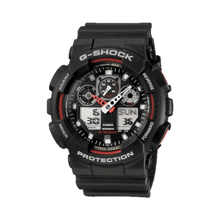Casio G-Shock Crimson Armor Watch - DOKUTRONIX