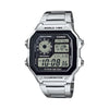 Casio Classic Silver Quartz Casual Watch AE1200WHD-1A