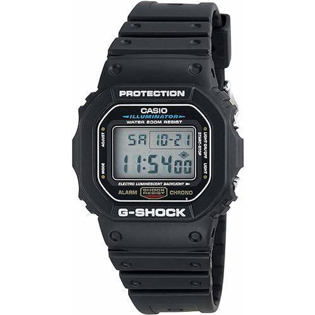 G-Shock Black Resin Watch - DOKUTRONIX