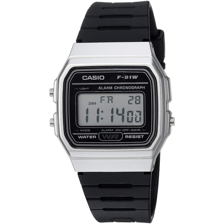 'Casio Vintage Quartz Watch - Black' - DOKUTRONIX