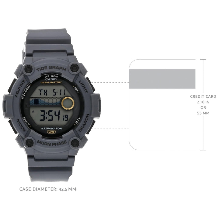 Tide Moon Sports Watch with Illuminator - DOKUTRONIX
