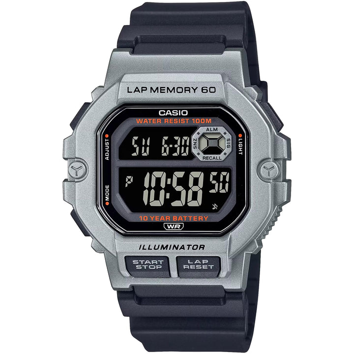 Casio W800HG Black Digital Multi-Function Watch - DOKUTRONIX